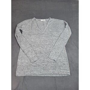 Rag Bone Jean Shirt Womens XXS Gray Lightweight V Neck‎ Rayon Blend Outdoor